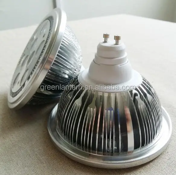 9W High power COB AR111 Led light bulb GU10 base AC 230V 120V