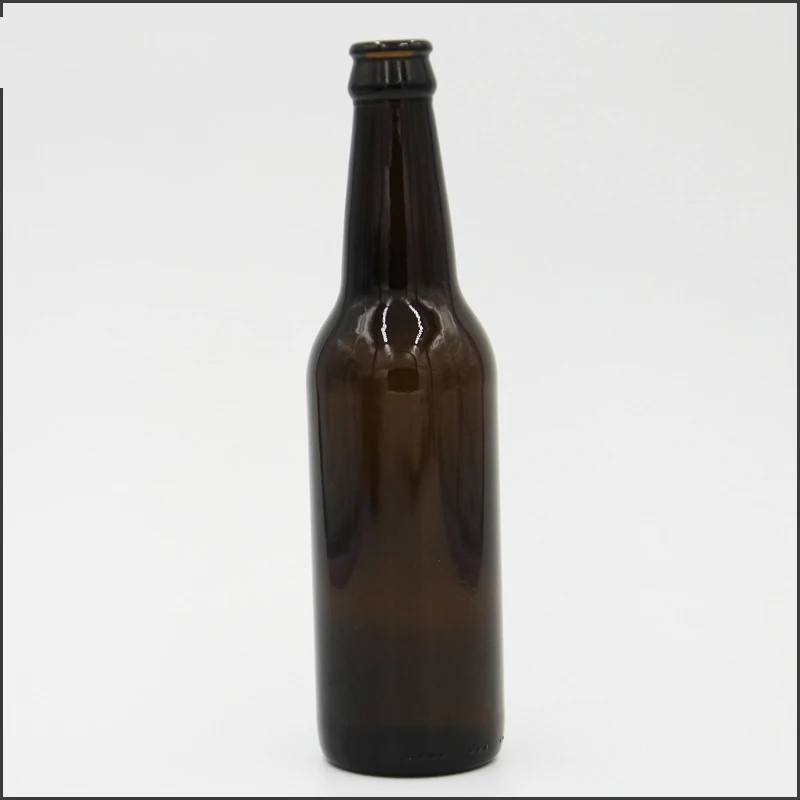 Wholesale Dark Brown Glass Beer Bottle 330ml With Crown Cap Buy Empty