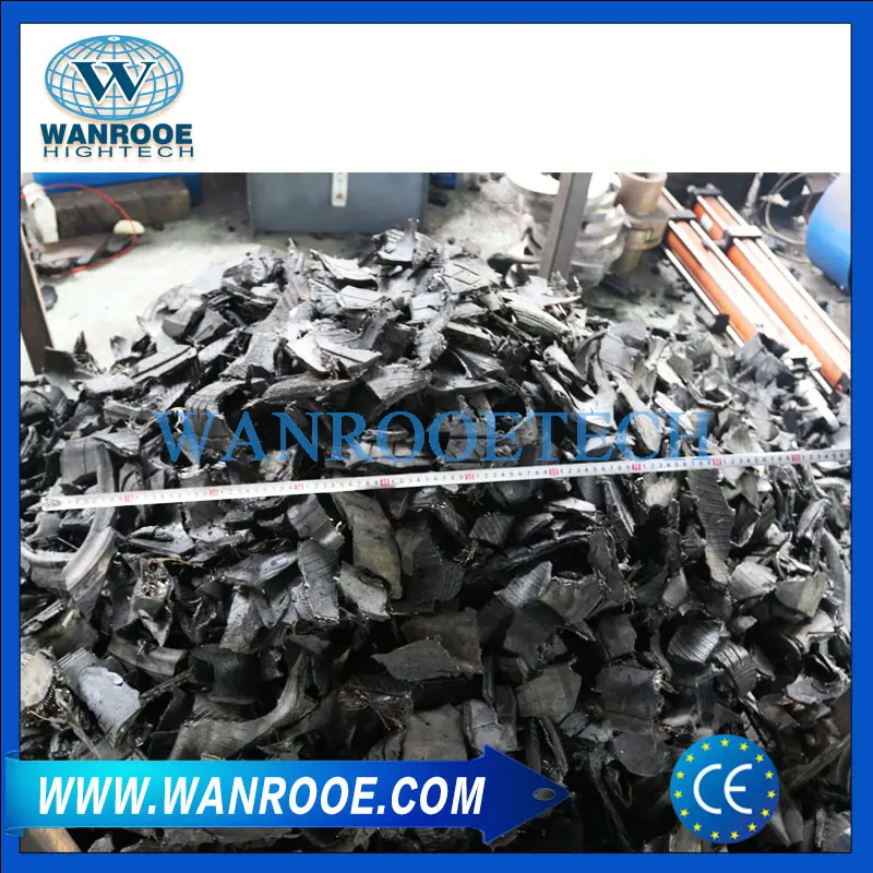 Waste Tire Shredder Tyre Recycling Plant Cost