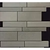 Irregular Decorative Cube 3D Mosaic Tile With Shapes And Colors