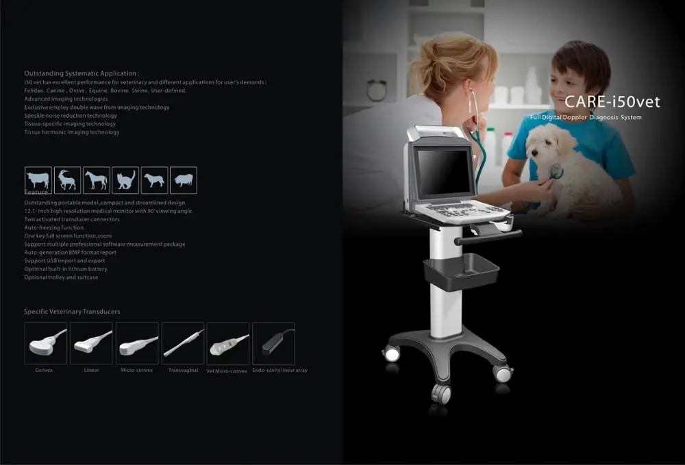 MT Portable Veterinary Ultrasound Machine