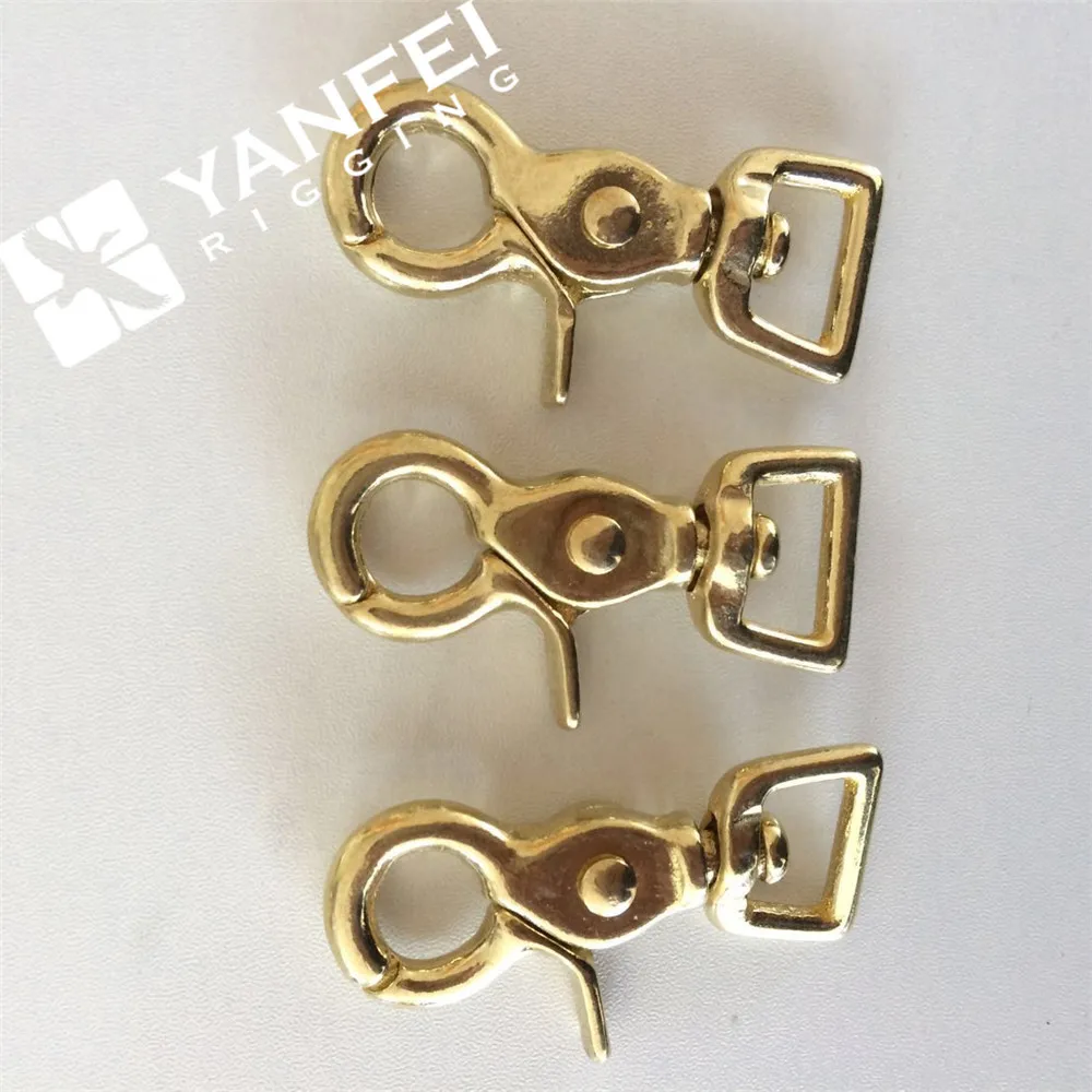 Brass Swivel Eye Snap Hook Luggage Strap Metal Hook Buy Brass Swivel