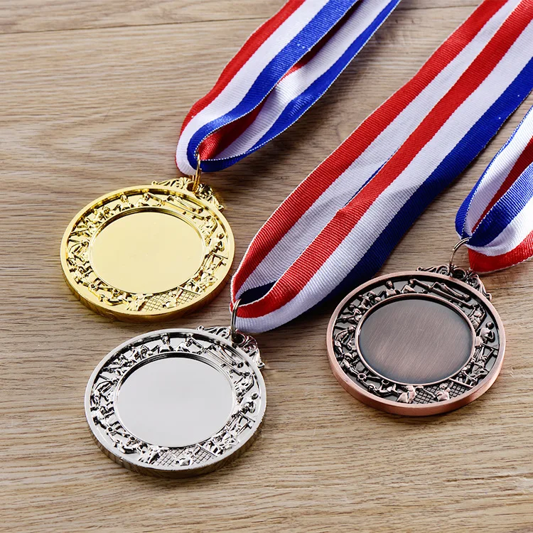 2017 Fashion Blank Metal Medal,Factory Wholesale 3d 5 Cm Diameter ...