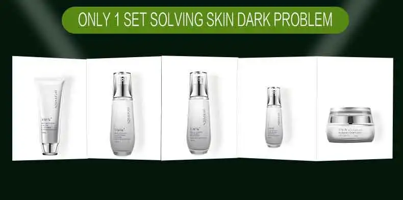 Privated label hot selling Whitening Skin Care Set - 1pack (5item) ,Whitening Facial Kit.jpg