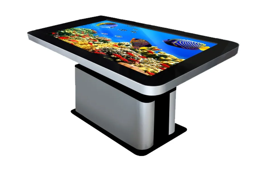 Restaurant Table With Interactive Multi Touch Coffee Screen Smart Table