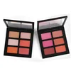 Professional 6 Colors Large Blusher Powder Blush Makeup Palette Contouring Kit