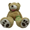 HI CE new arrival high quality giant teddy bear 160cm 200cm plush toy plush bear jewelry