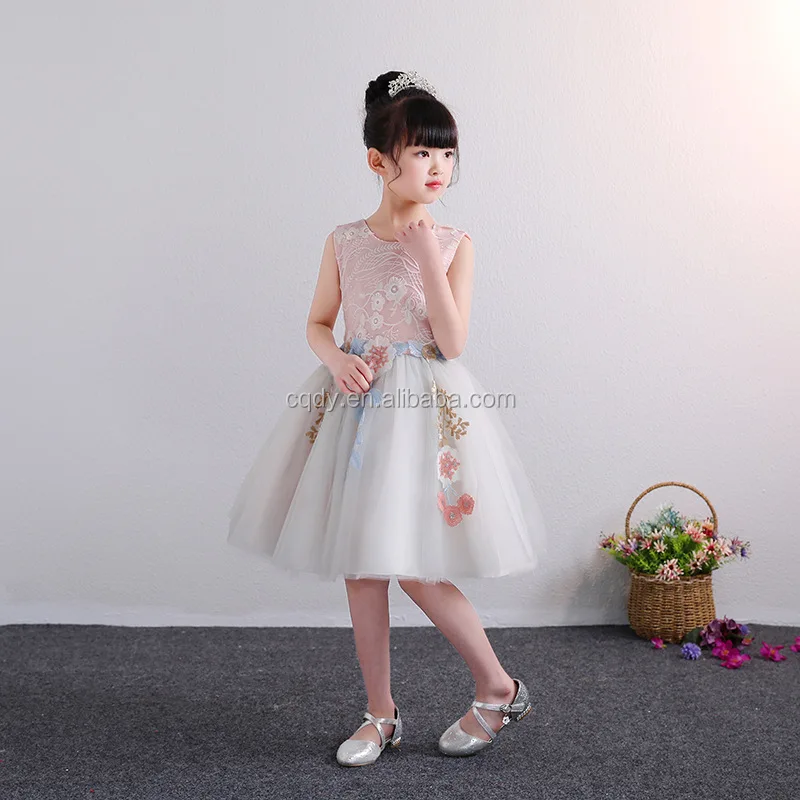 Flower Girls Kids Baby Sleeveless Princess Dress Wedding Party Pageant Dresses