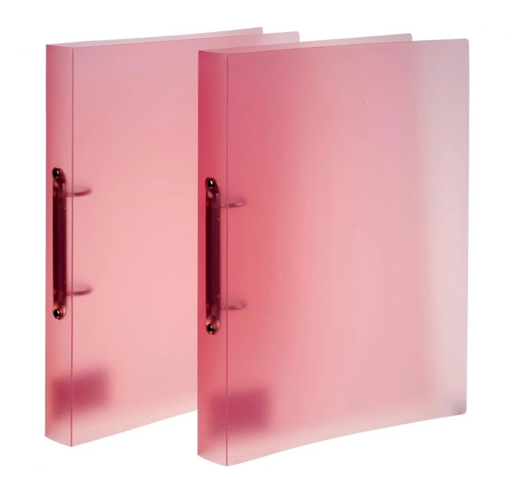 plastic a4 ring binder folders