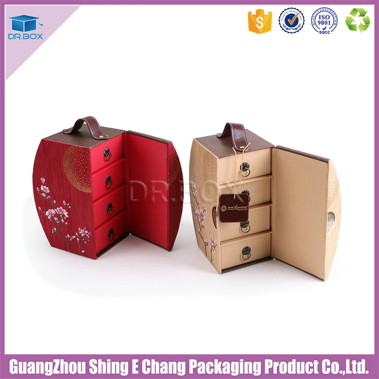 Factory Direct Custom Made Cardboard Mooncake Packaging Box Luxury