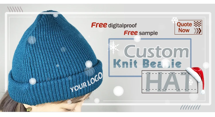 Wholesale cheap sport kids cap custom logo warm winter knitted beanie hat