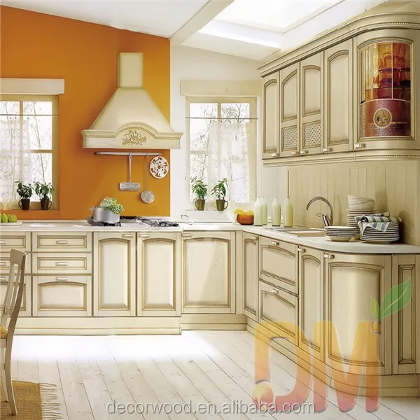 Classic Wood Kitchen Rta Custom Made Russian Kitchen Furniture