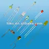 LED diode: oval, square, rectangular, stawhat, flat top, 10mm, 8mm, 4mm, 2mm, 1.8mm in many colors