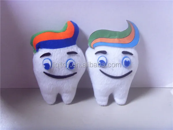 tooth stuffed toy