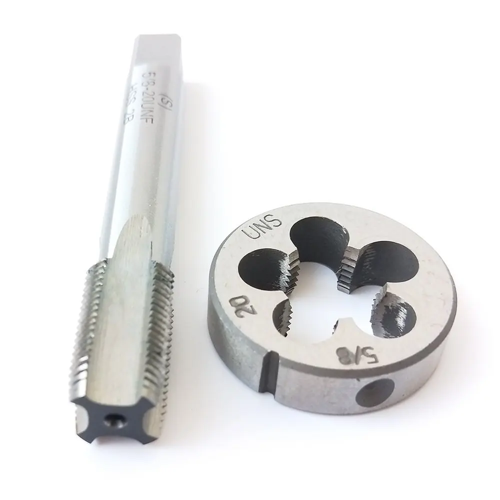 3//4-16 UNF HSS Tap /& Die Set Bolt Screw Extractor Puller Metric Thread Repair