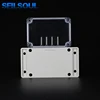 Seilsoul 100x68x50 Small Electrical Junction Box Plastic Enclosure Low Cover Sealed Waterproof Junction Box