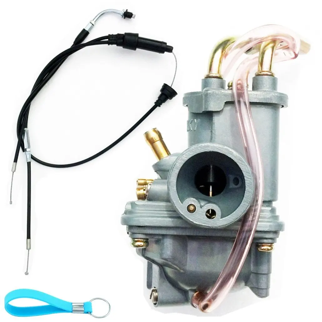 Throttle Gas Cable + Carburetor Carb for Yamaha PW 50 PW50 Y-Zinger 1981 - 2009 Yzinger Dirt Bike