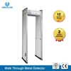 Economic 100 Sensitivity UB500 6 zones walk through metal detector security scanner with PC network function