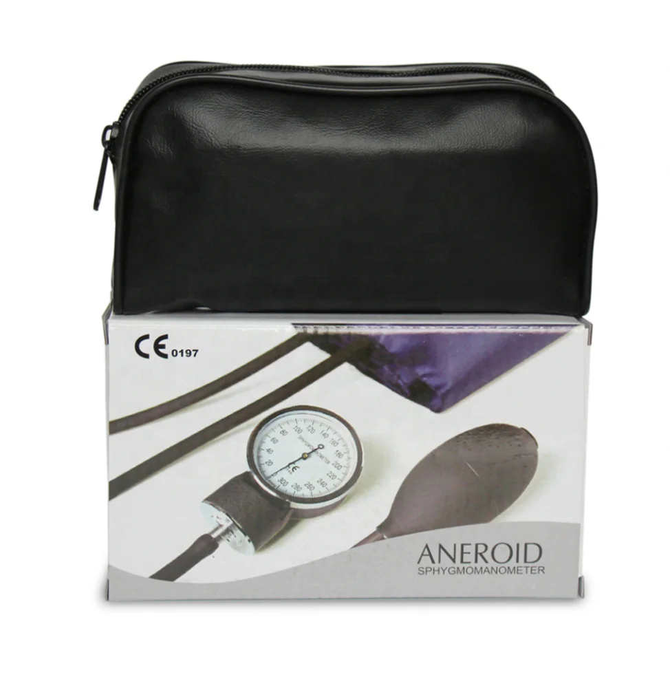 Portable Aneroid Sphygmomanometer And Single Head Stethoscope For