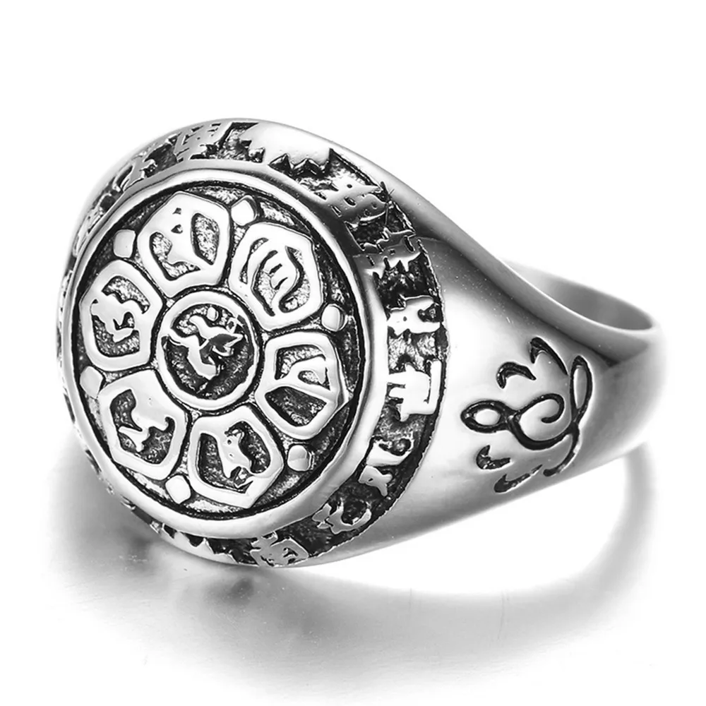 buddha lotus ring