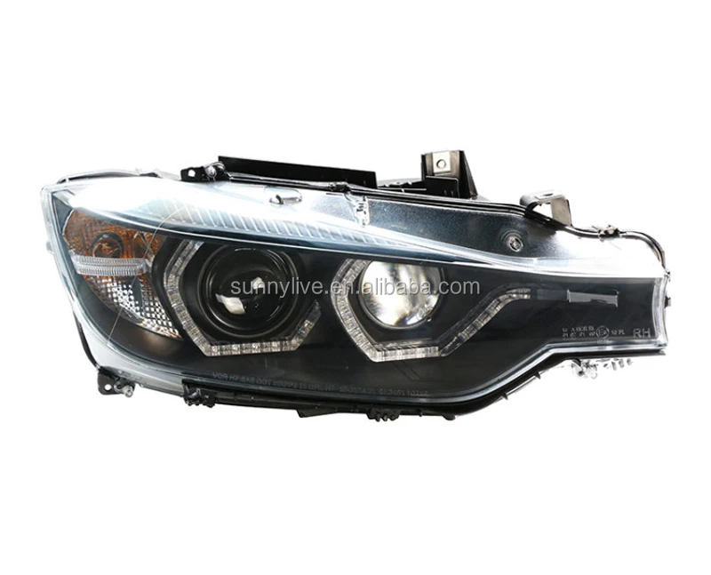 LED Angel Eyes Headlight  For BMW F30 F35 318 320 325 328 330 335 2013-2015 Year SN