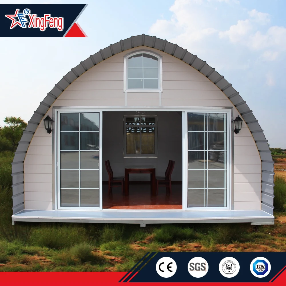 Fiberglass dome house