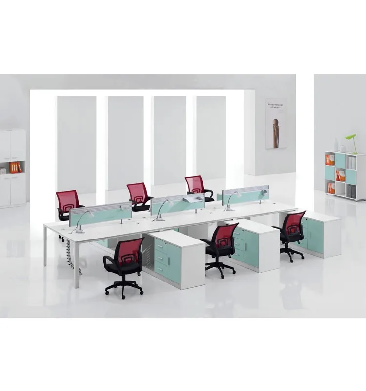 Steel Frame Workstation Office Table Prtition Office Low Partition