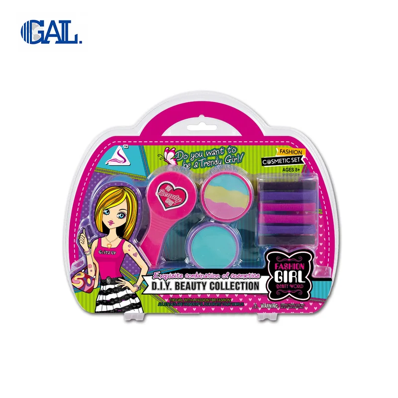 Little Fairy Princess Makeup Kit Baby Pretend Play Children Girl Cosplay Cosmetic Set Toy - Buy 