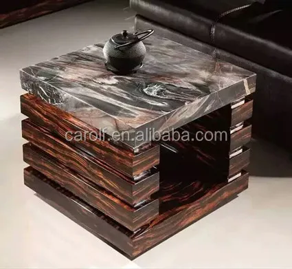 Factory wholesale luxury marble top dining table for living room furniture
