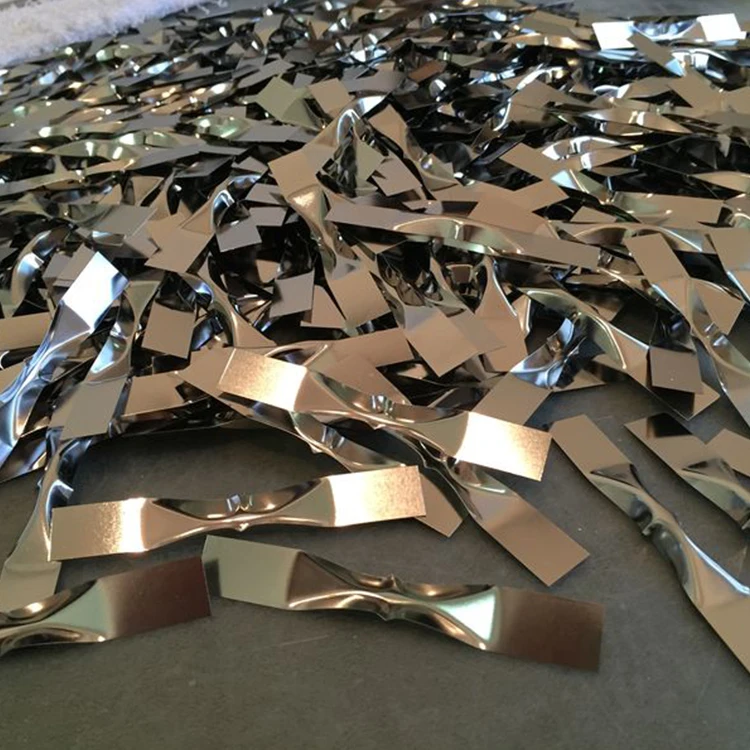 tungsten boats sintered