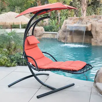 Dream Chair Suspended Lounger With Umbrella Air Porch Swing Sun Lounger With Canopy Shade Buy Sun Lounger With Canopy Swing Sun Lounger Sun Lounger With Shade Product On Alibaba Com