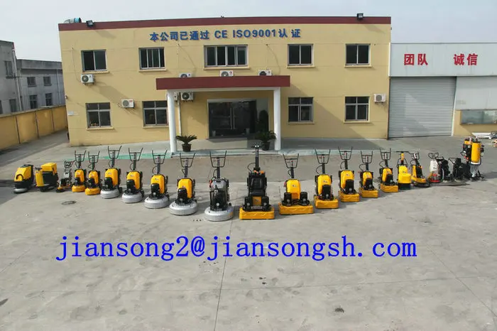 D780 Ride On Marble Floor Polisher Cement Floor Sander Concrete
