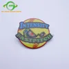 Custom stainless steel cmyk printing badge metal epoxy dome lapel pin