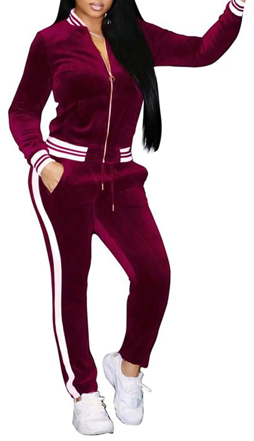 cheap tracksuit set womens