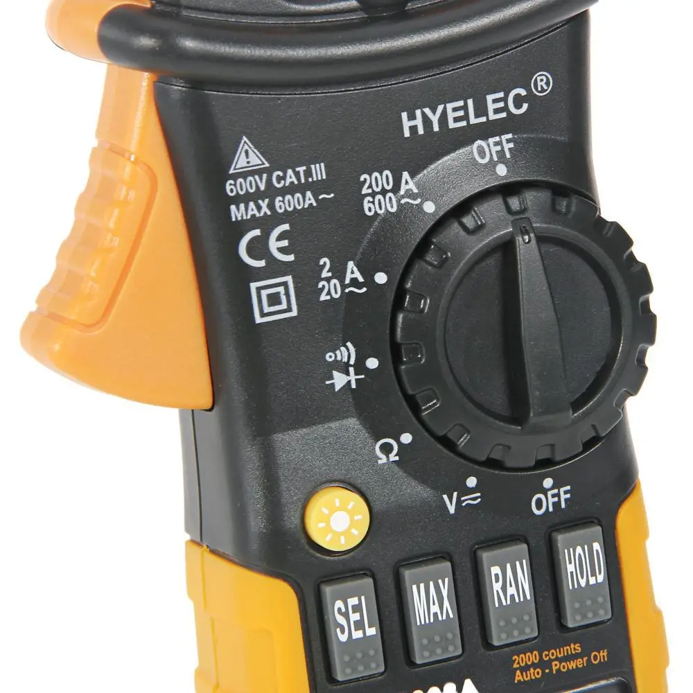 Ms2008a Digital Clamp Meter Ac Dc Current Voltage Resistance Tester