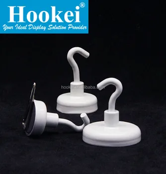 Strong White Magnetic Ceiling Hang Hook