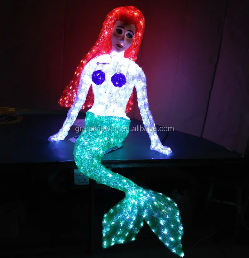 light up mermaid