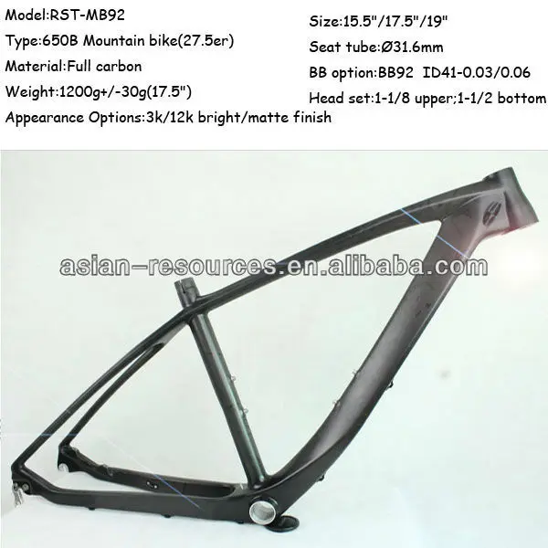 frame mtb full suspension