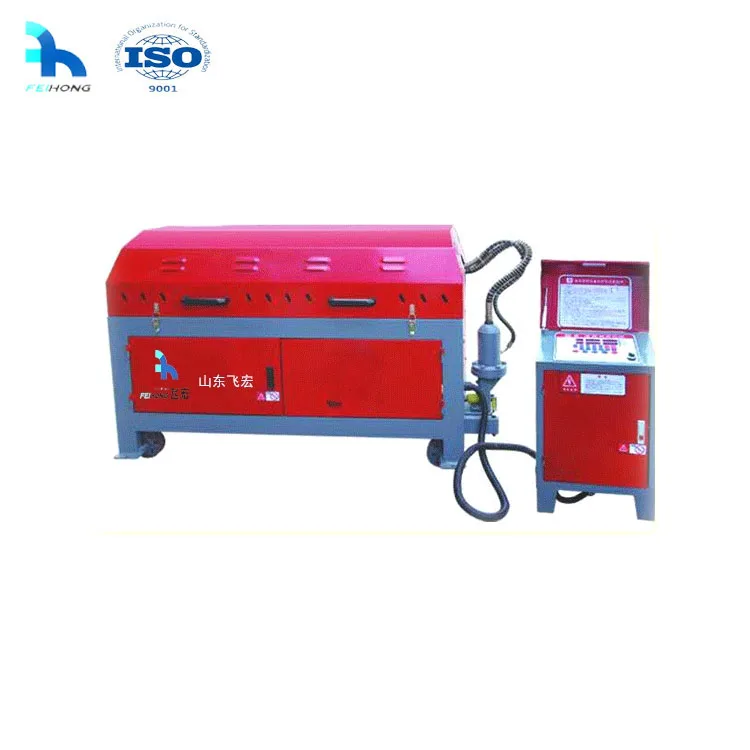 Feihong semi-automatic wire straightening and cutting machine with foot switch
