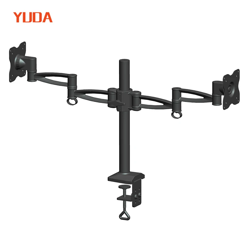 
Articulating desk mount lcd double arm for 13