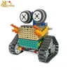 DIY stackable toy color building bricks RC Reconnaissance robot