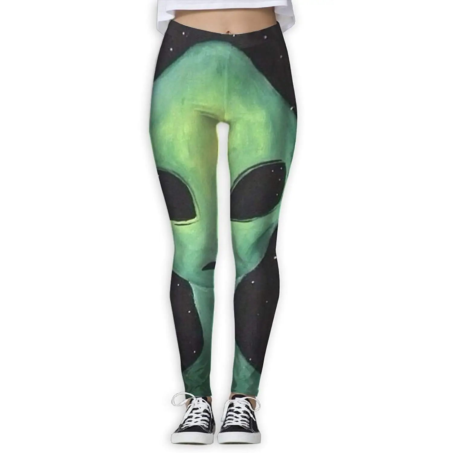 youth green compression pants