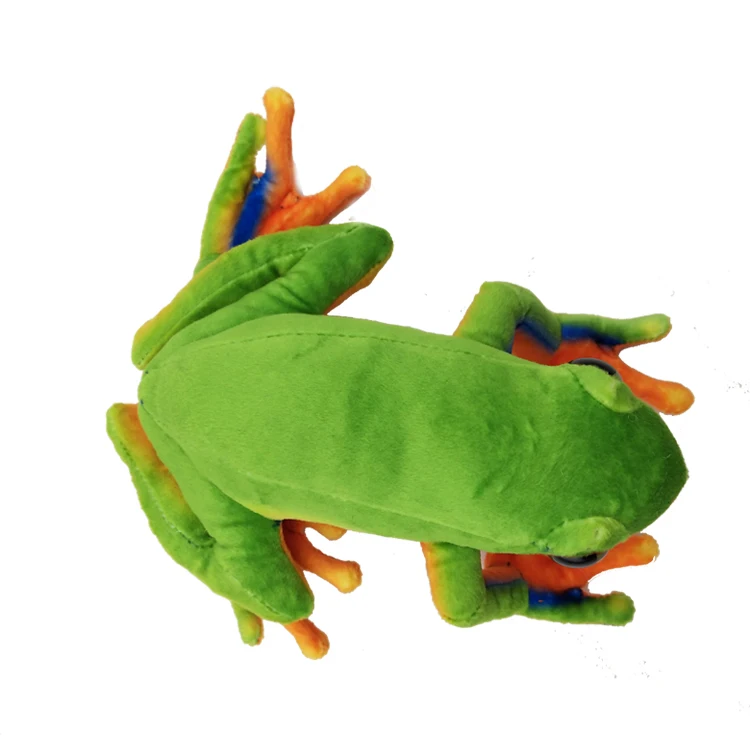 realistic frog plush