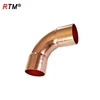 L 17 4 10 high quality copper tee red cooper fitting for air conditioner air conditioner copper pipe fittings