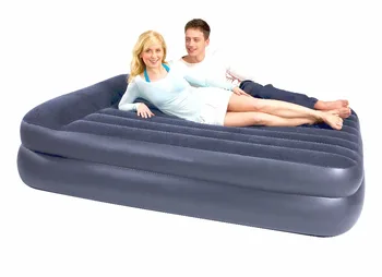 Heavy Duty Inflatable Deluxe Queen Size Airbed Mattress Inflatable ...