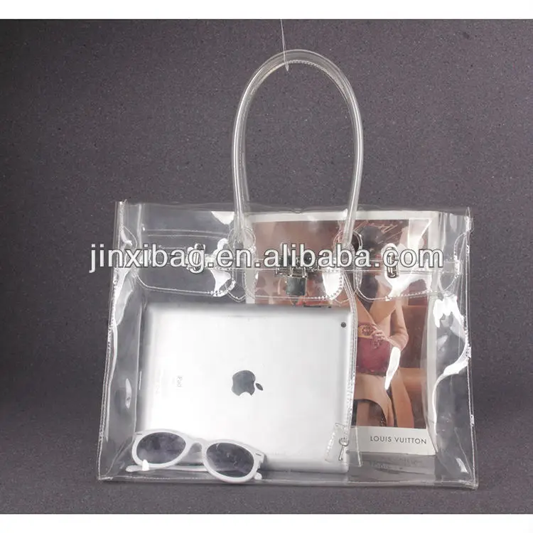 branded clear bags