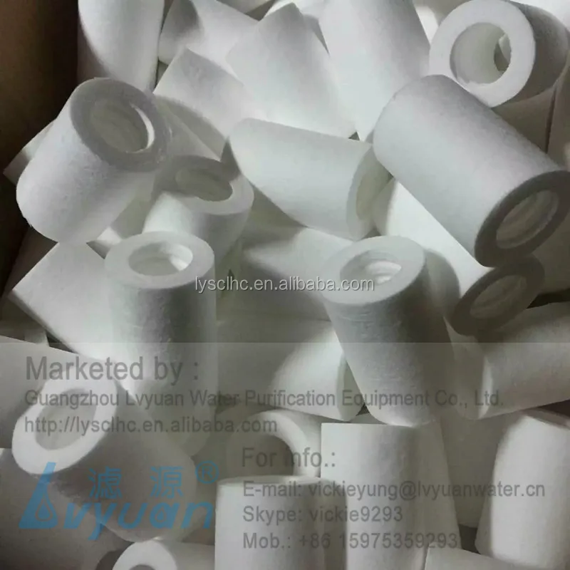 10 20 inch 5 micron big pp sediment filter cartridge/big size pp string wound filter