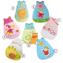 2016 Baby sleeping bag newborn baby sleeping bags winter Strollers Bed Swaddle Blanket Wrap Sleeveless Baby