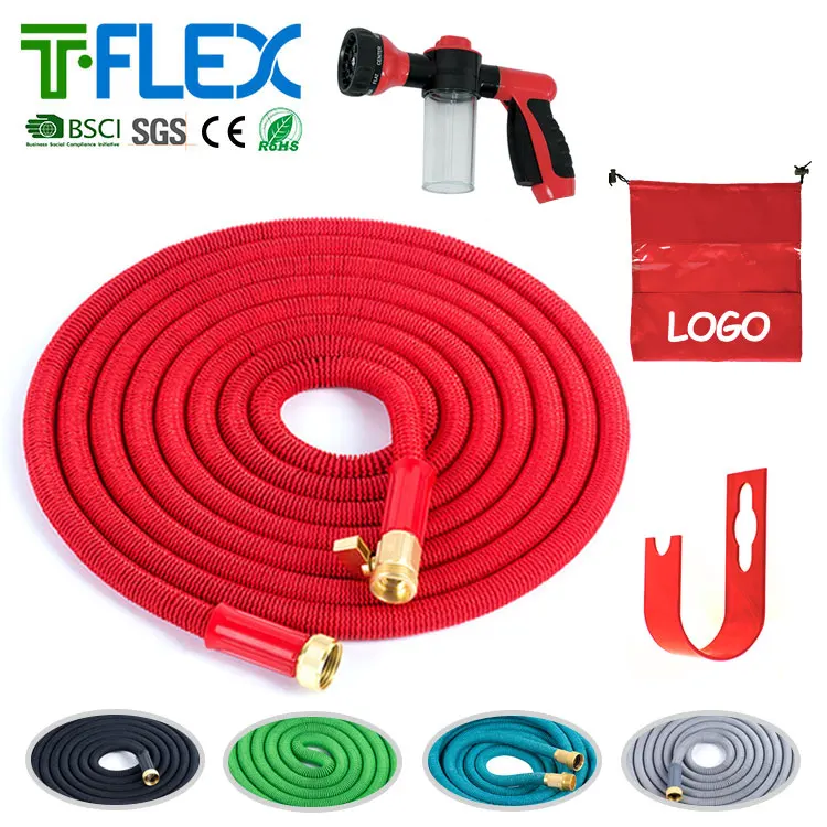Utility hose holder for expandable hose for Gardens & Irrigation 
