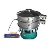 600mm ultra-fine powder superior quality ultrasonic vibrating screen with sonic source